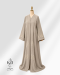 Embroidered Open Abaya